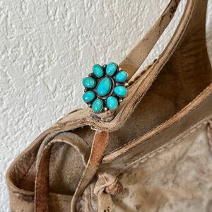 Turquoise Cluster Ring